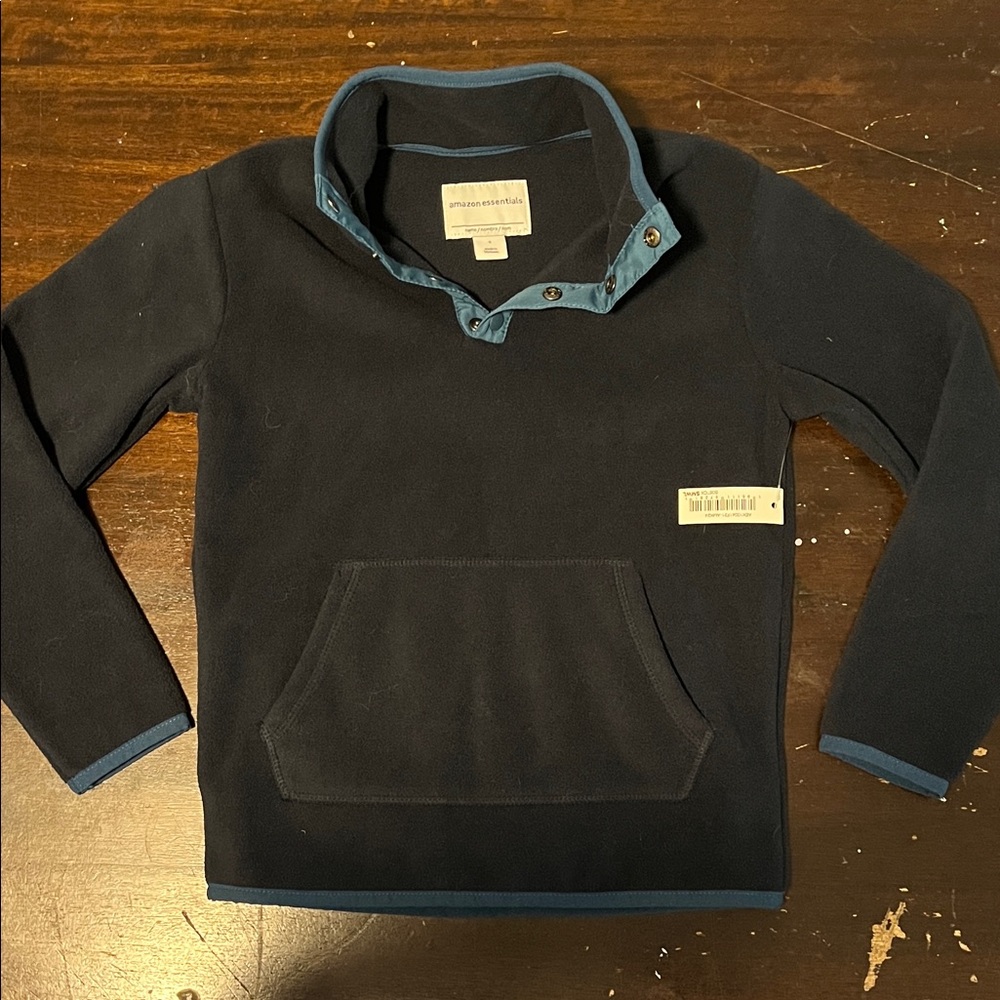 Amazon Essentials Kids Navy Blue Sweatshirt